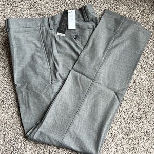 Banana Republic Flat Front Men’s Dress Slacks Gray Size 33/32